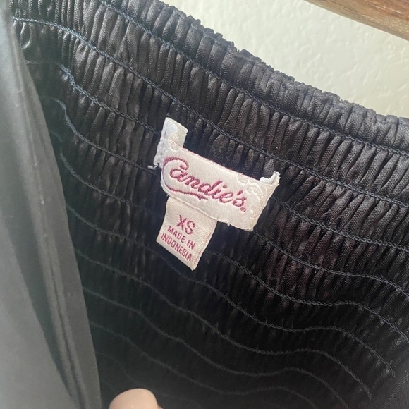 Candies - dress black with pattern - Size XS - Picture 6 of 6